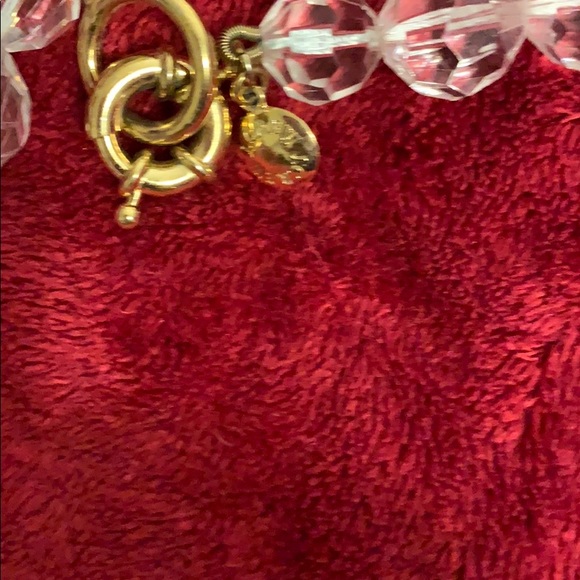 J. Crew festive clear and gold tone noticed two beads have cracks - Picture 6 of 9